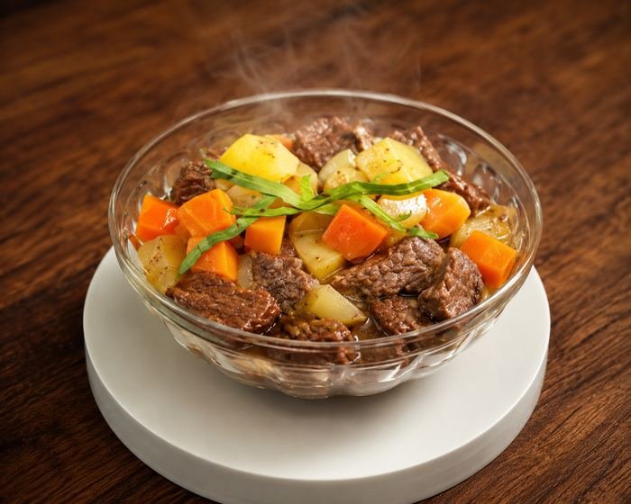 Sopa de Legumes com Carne Bovina